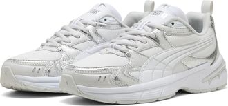 Puma Sneaker PUMA MILENIO TECH 2000 METALLIC WHISPER, Damen, Gr. 37,5, puma wei&szlig;, feather gray, puma silber, Textil, unifarben, Schuhe Sneaker
