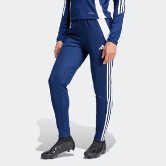 adidas Trainingshose ADIDAS PERFORMANCE TIRO24 TRPTW, Damen, Gr. XS, N-Gr, blau (team navy blau 2, wei&szlig;), Obermaterial: 100% Polyester, Hosen Trainingshose