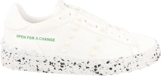 Valentino Open For A Change Rockstud Low-Top Sneakers