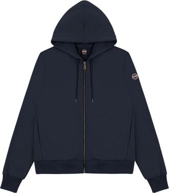 Colmar Blauwe Sportieve Sweater met Capuchon - Heren - Vesten met rits - Blauw - L - Hoodies & sweatvesten