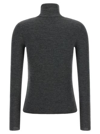 Max Mara Cavallo Turtleneck Sweater - Gray