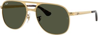 Ray-Ban RB3793 Bill Max 001/31 Mens Sunglasses Gold Size 56