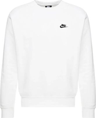 Nike Sweatshirts - Heren - Sportshirts - Wit - XL - Fitness