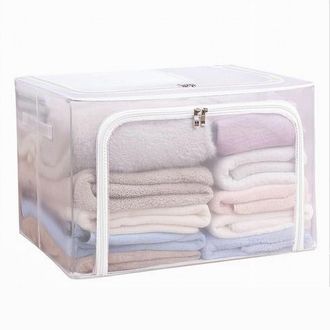 Trade Shop Trade Shop - Box Scatola Salvaspazio Portatutto Vestiti Armadio Organizer 40x30x20 Cm 59980