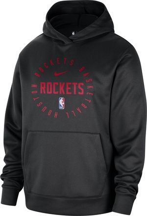 Nike Houston Rockets Spotlight Nike Mens Dri-FIT NBA Pullover Hoodie in Black | FV1678-010