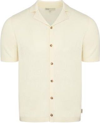 Onia Cotton Linen Blend Camp Sweater in Egret at Nordstrom Rack, Size Xx-Large