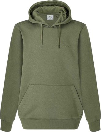 Slazenger Heren fleece hoodie (Khaki)