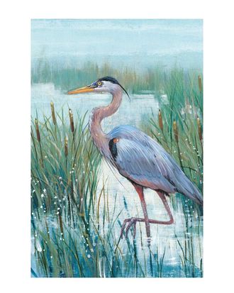 iCanvas Marsh Heron Ii By Tim Otoole Wall Art