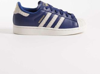 adidas Originals Superstar II Croc - Sneakers blu navy