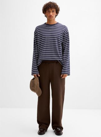 Djab Mens French terry wide-leg pant DJAB 101 Loose fit