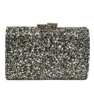 Jimmy Choo London Clutch in pelle Pre-owned - - Pre-owned - Donna - Grigio - ONE SIZE