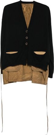 Uma Wang vest van katoen en zijde