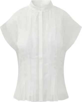 HUGO BOSS Mujer, Blusas y Camisas, Blanco, Talla: L
