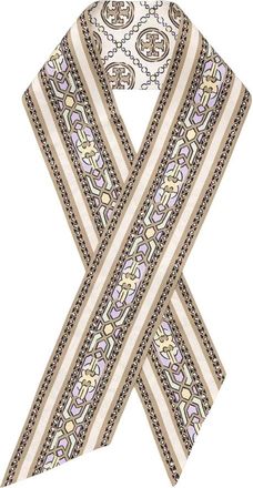 Tory Burch Sjaals - Dames - Zijden sjaals - Veelkleurig - ONE Size - Accessoires
