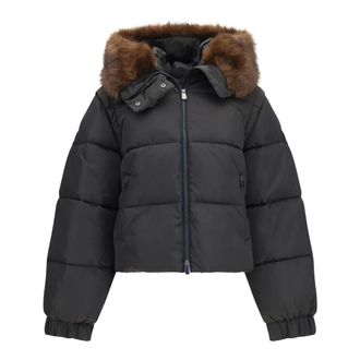 Pinko Giacca Imbottita Godetia - - Jackets - Donna - Blu - M