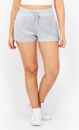 Juicy Couture Plain Basic Short In Grey Powder Heather