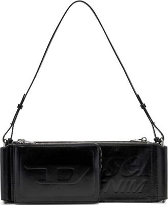 Diesel Flag-D Schoudertas - Dames - Schoudertassen - Zwart - ONE Size - Tassen
