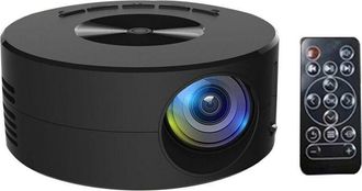 OEM Miniproyector Led Port&aacute;til Para El Hogar Con Cable, Lente &Oacute;ptica, Pantalla Lcd De 320 X 180 Con Funci&oacute;n De Espejo De Cable