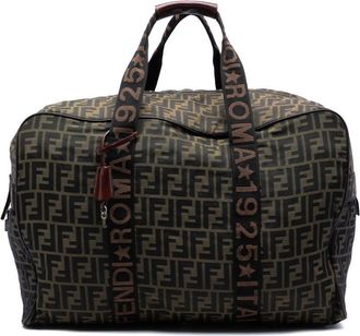 Fendi Pre-owned Fendi Zucca Canvas Roma 1925 Travel Bag Unisex 7NN3RXXT7CEWWBG5
