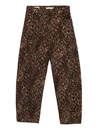 Levi's leopard-print jeans - Brown