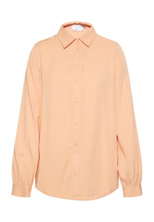 Usha Blouse Fenia Dames perzik sinaasappel