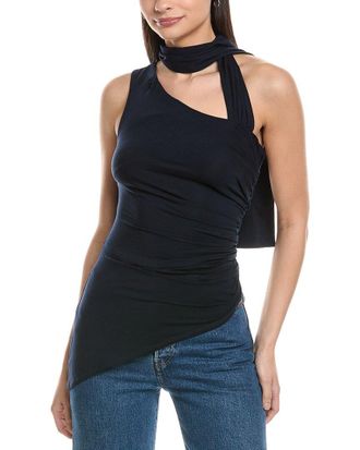 WeWoreWhat Weworewhat One-Shoulder Draped Top