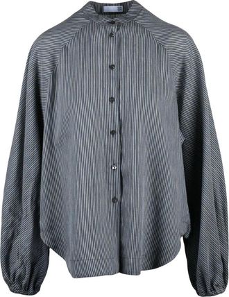 Douuod Coreana Blouse - Dames - Blouses - Veelkleurig - L - Linnen - Overhemden