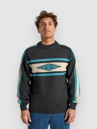 Billabong Unlock Diamond Crew Sweater schwarz