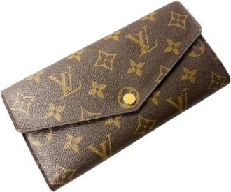 Louis Vuitton Pre-owned Wallets, female, Brown, Size: ONE SIZE Pre-owned Canvas Wallet