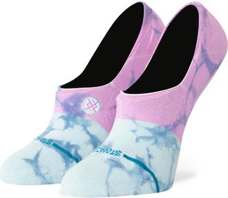 Stance Womens Clouded No-Show Socks Blue M