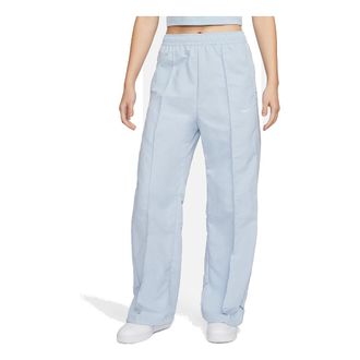 Nike (WMNS) Nike Sportswear Everything Wovens Mid-Rise Open-Hem Trousers Light Armoury Blue FQ3589-440