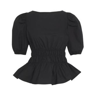 Pinko Blouses, female, Black, Size: XS Joandra Top