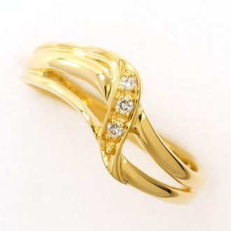 C&A Yellow Gold Yellow Gold (18K) Band Ring (Pre-Owned)
