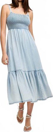 Gentle Fawn Nova Midi Dress In Light Blue