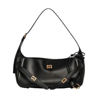 Balenciaga Shoulder Bags, female, Black, ONE SIZE, Black Shoulder Bag for Women