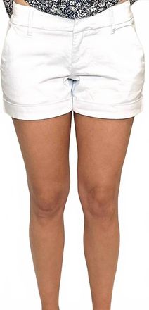 Dear John Denim Hampton Shorts In Optic White