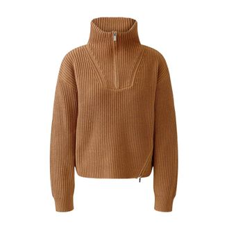 Oui Dames, Truien, Bruin, Maat: 2XL