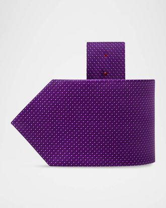 Stefano Ricci Men & apos;s Micro-Medallion Silk Tie