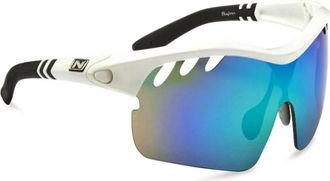 Optic Nerve Mens Thujone2.0 Sunglasses In Shiny White With Black Tip