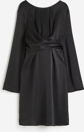 H&M MAMA Stillkleid mit Twistdetail - Schwarz