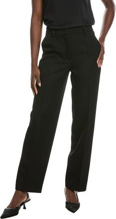 Co Co Tailored Wool Straight Pant