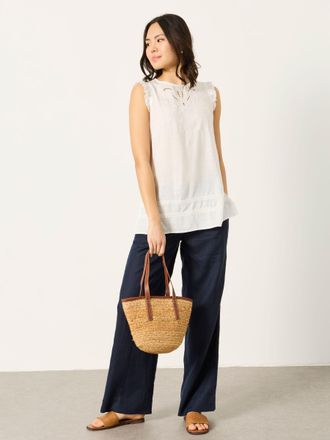 Fat Face FatFace White Petite Vita Tunic