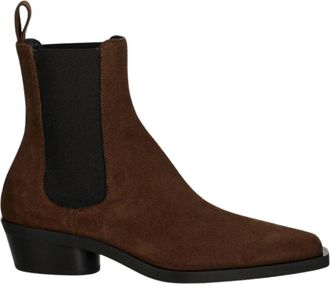 Proenza Schouler Schoenen, Dames, Bruin, 37 EU, Leer, Bronco Chelsea Boot
