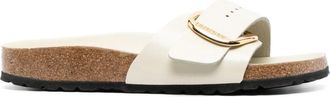 Birkenstock Womens Madrid Big Buckle Size: 39, colour: ECRU