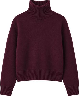 Vanessa Bruno Henzo Pullover - Dames - Coltruien - Rood - L - Truien & Vesten