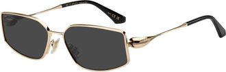 Etro 0137/S Zonnebril - Dames - Zonnebrillen - Geel - 59 MM - Accessoires