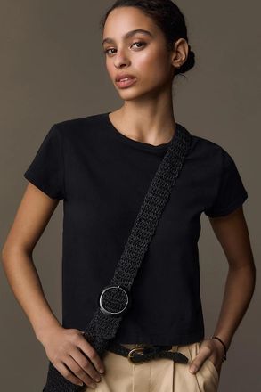 A Gold E Adine Crop Tee