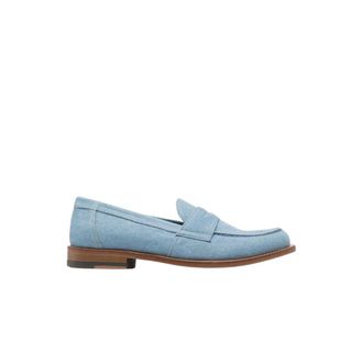Scarosso Loafers, female, Blue, Size: 5 US Harper Loafer