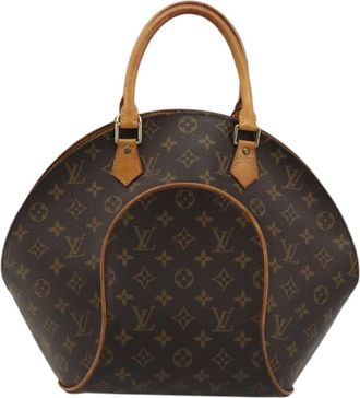 Louis Vuitton Ellipse Bag Monogram Canvas Brown Canvas Handbag (Pre-Owned)