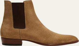 Saint Laurent Eddie Suede Chelsea Boot